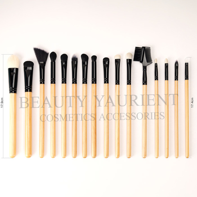 Kuas Pencampur Eyeshadow Fluffy yang Dapat Disesuaikan Kuas Rias Alami